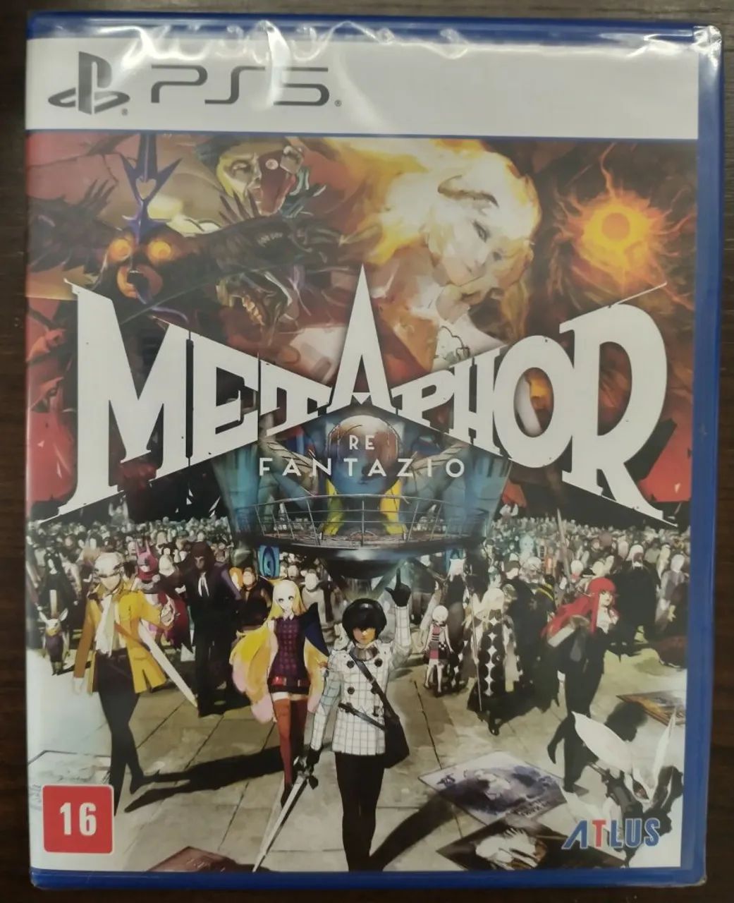  Jogo Metaphor Refantazio Ps5 Mídia Física Lacrado