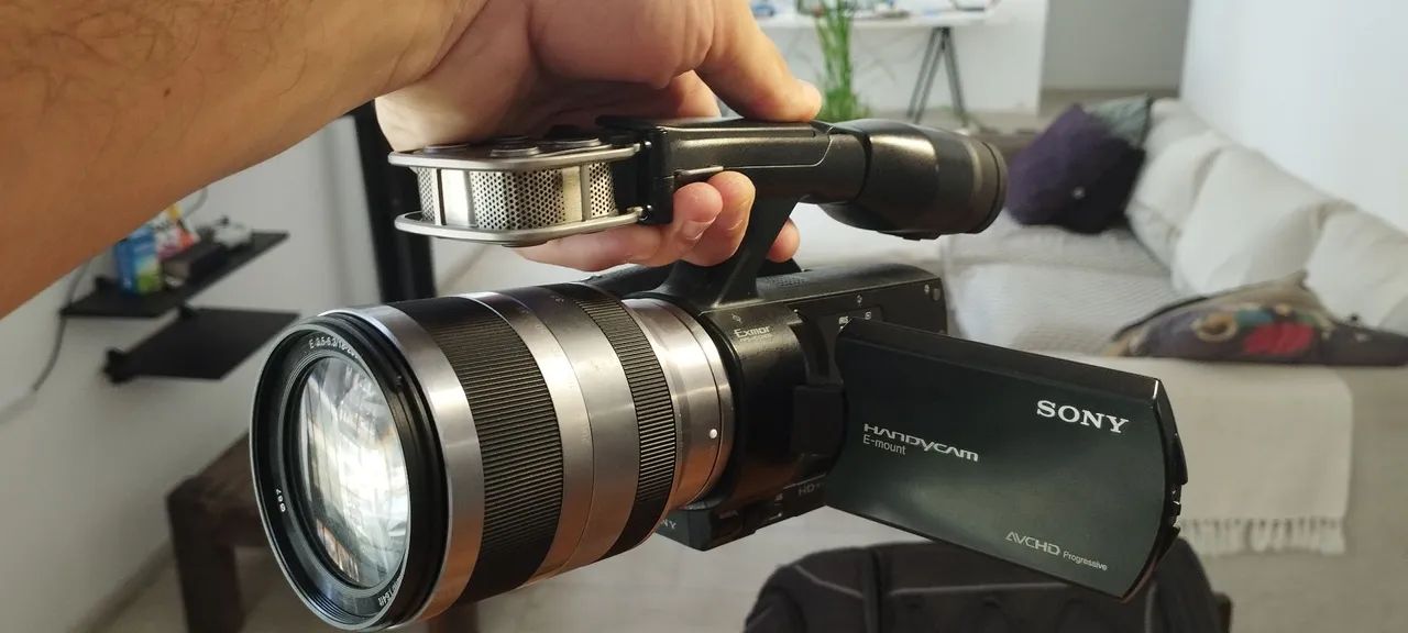 Filmadora Sony Nex vg20 - Foto 6