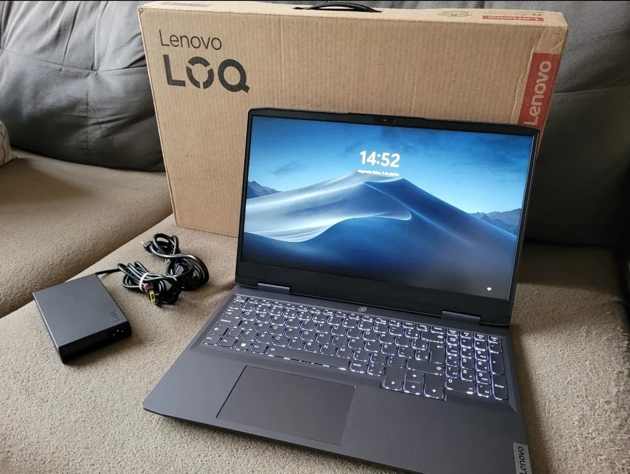 Notebook Gamer Lenovo Loq RTX 3050 6Gb 16Gb De Ram