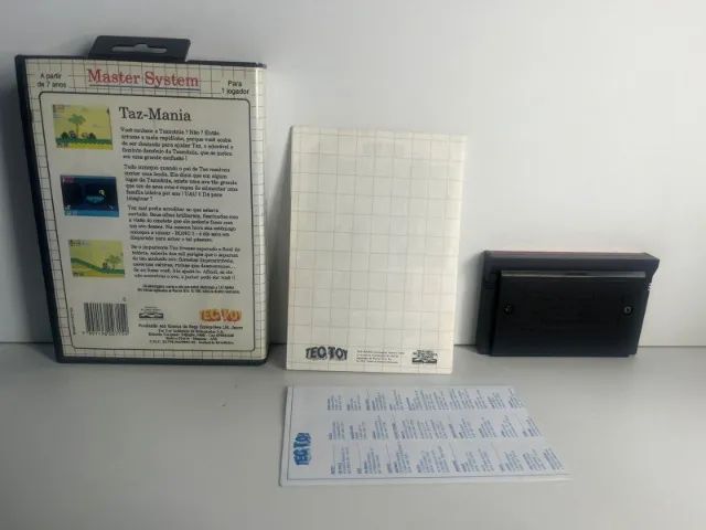 Taz - Sega Master System - Foto 2