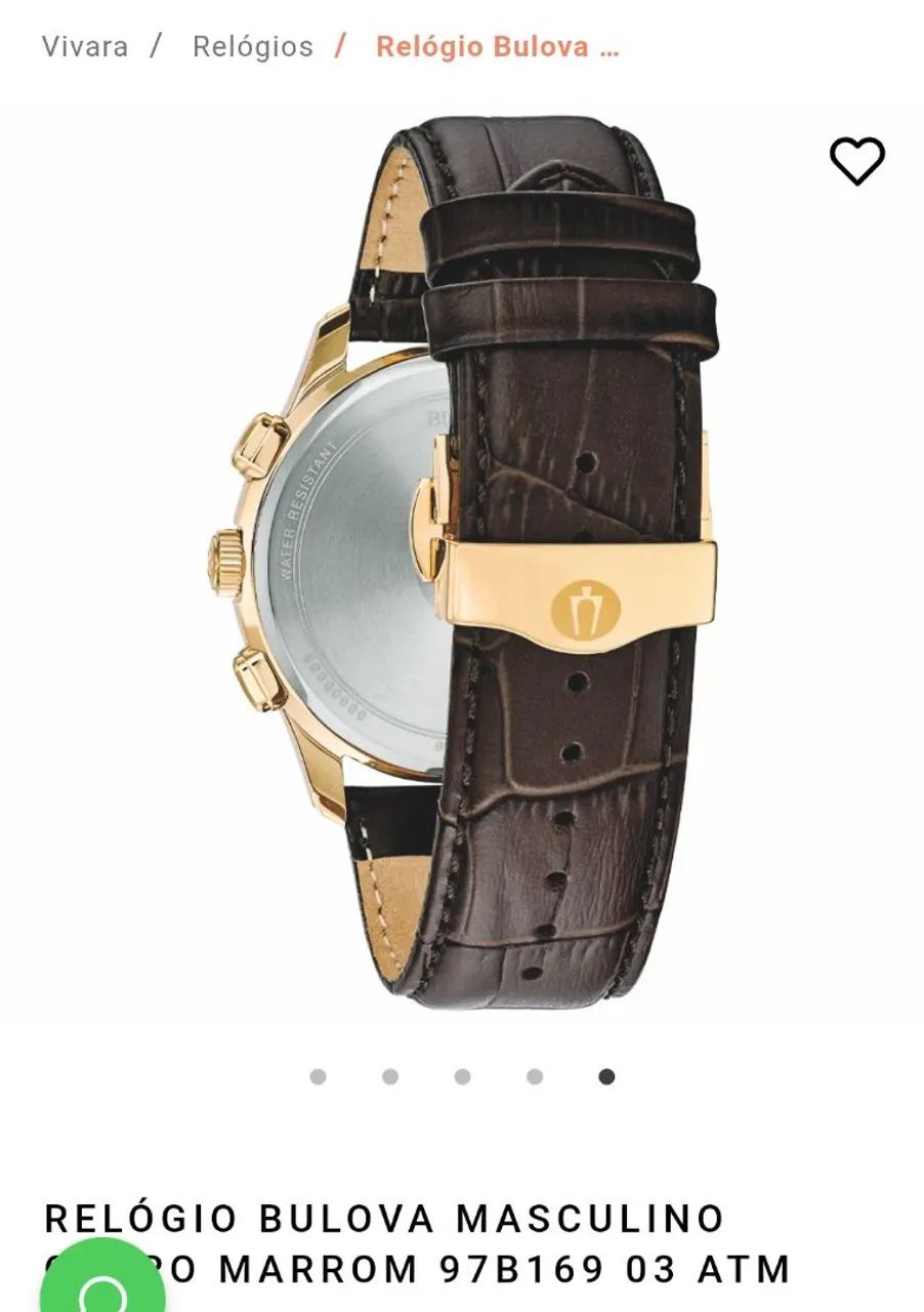 Relógio Bulova Wilton 97B169 - Foto 2
