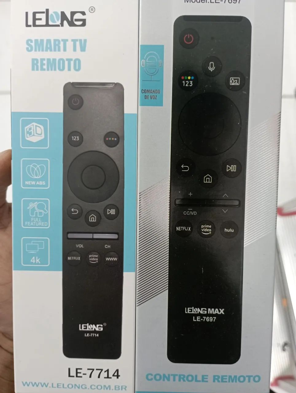 Controle tv Samsung com comando de Voz