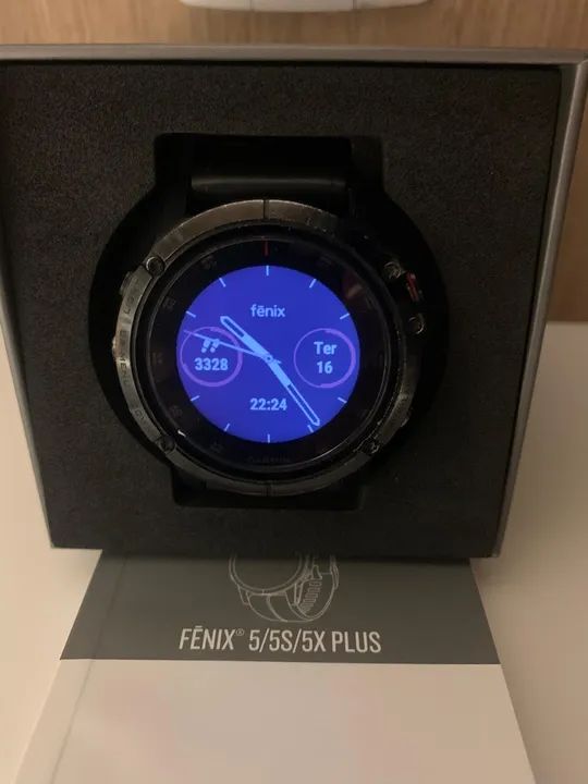Relógio Garmin Fenix 5X Plus - Foto 2