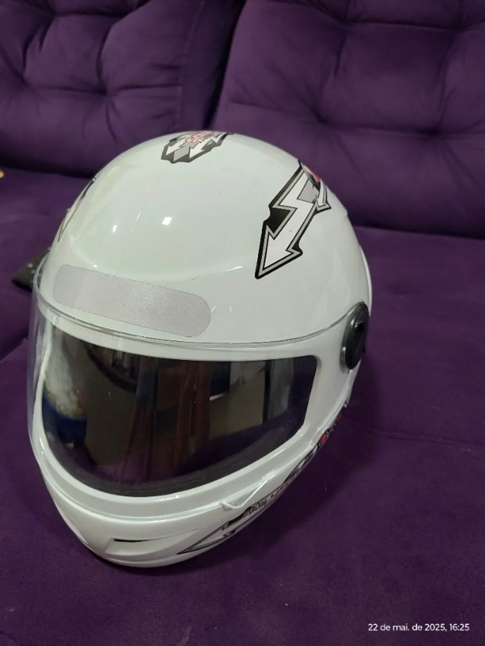 Capacete infantil moto pro Tork liberty four kids 54