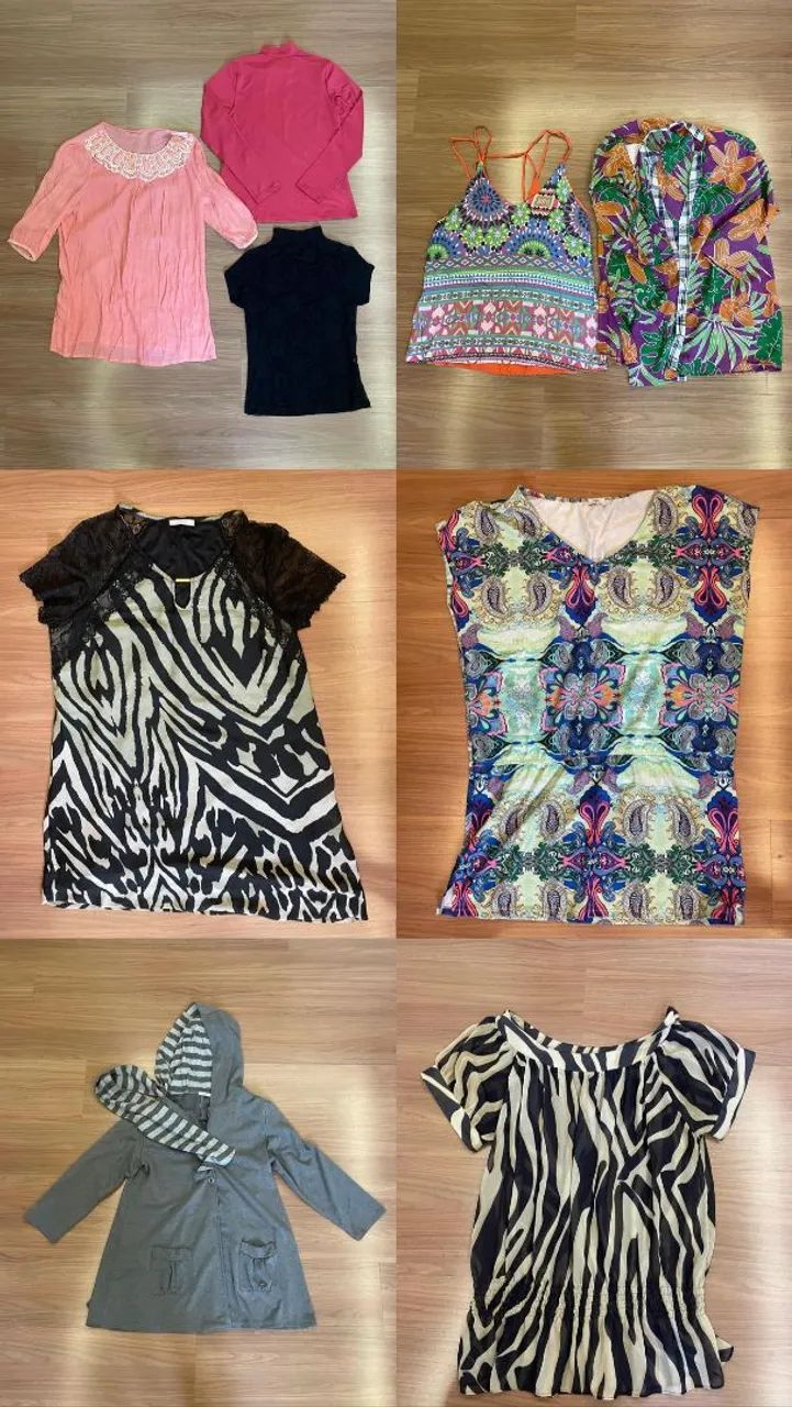 Vendo 25 peças de roupas, semi novas e algumas sem uso. - Foto 2
