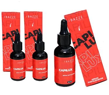 PROMOÇÃO CAPILUX -  Sérum Fortalecedor para Cabelos, Barba, Bigode e Sobrancelhas