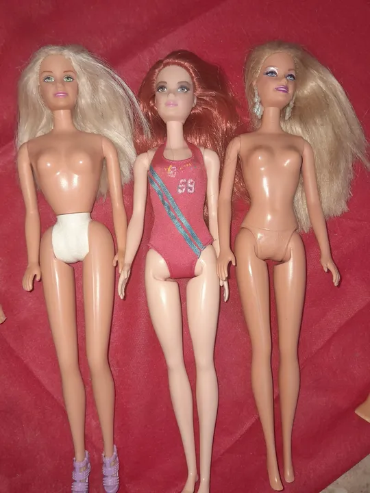 Lote 3 bonecas barbies