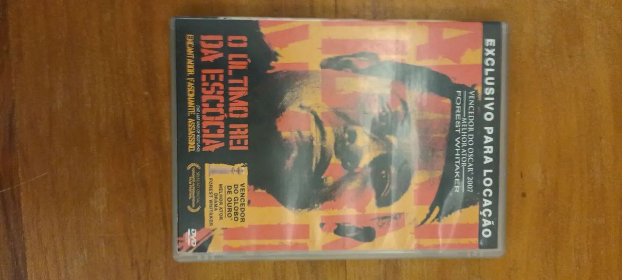 DVD O Último Rei da Escócia - Vencedor do Oscar 2007