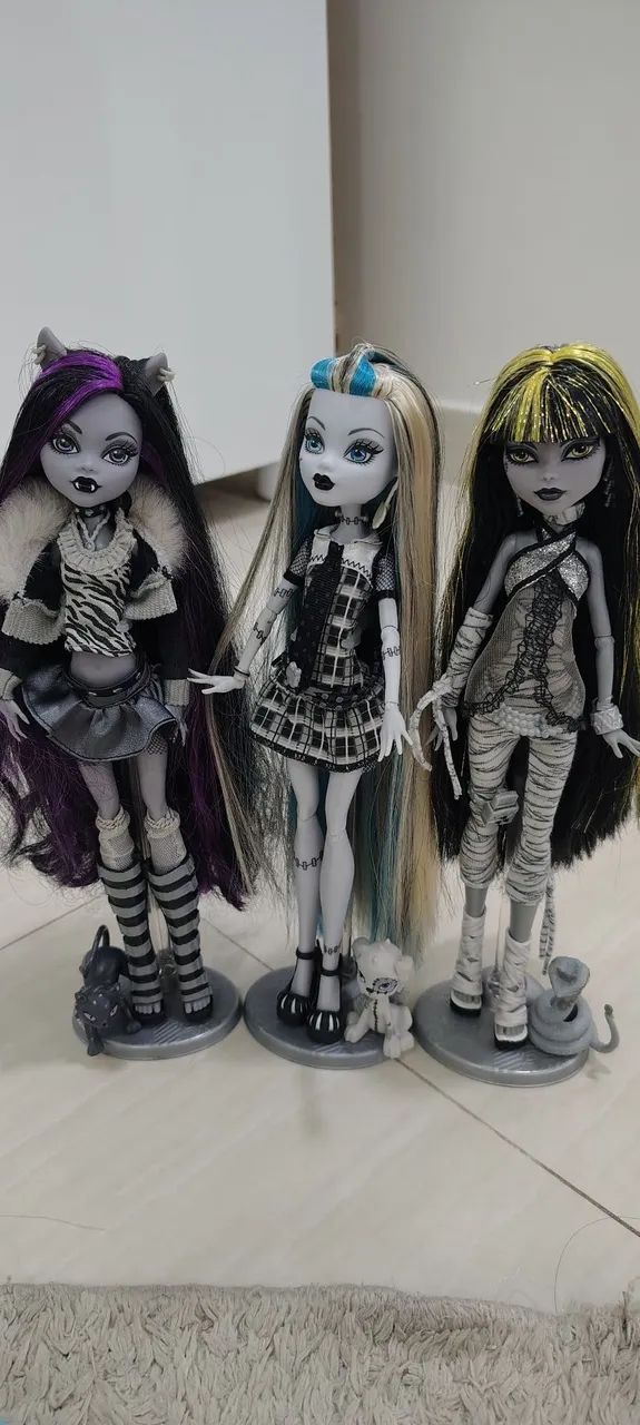 MONSTER HIGH REEL DRAMA LOTE (LER DESCRIÇÃO)