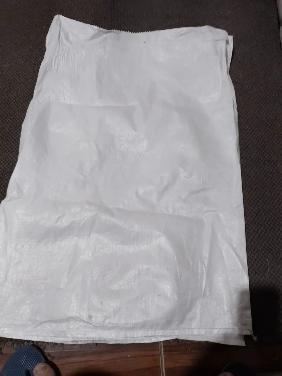 Saco de ráfia branco