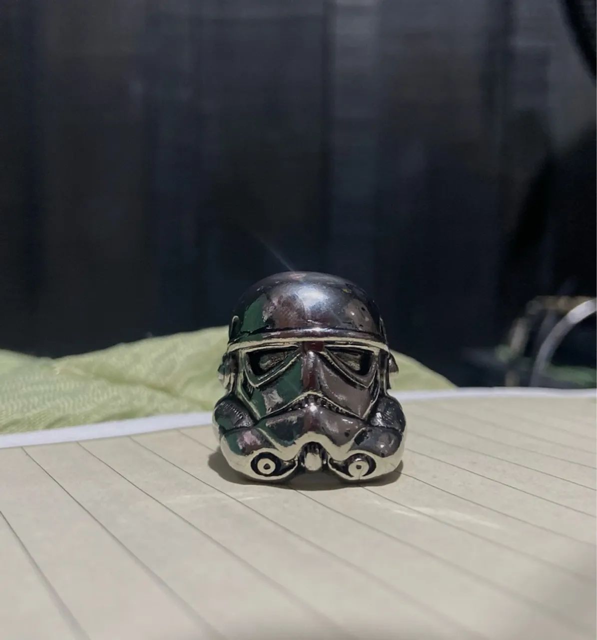 Anel StarWars aço inox  - Foto 4