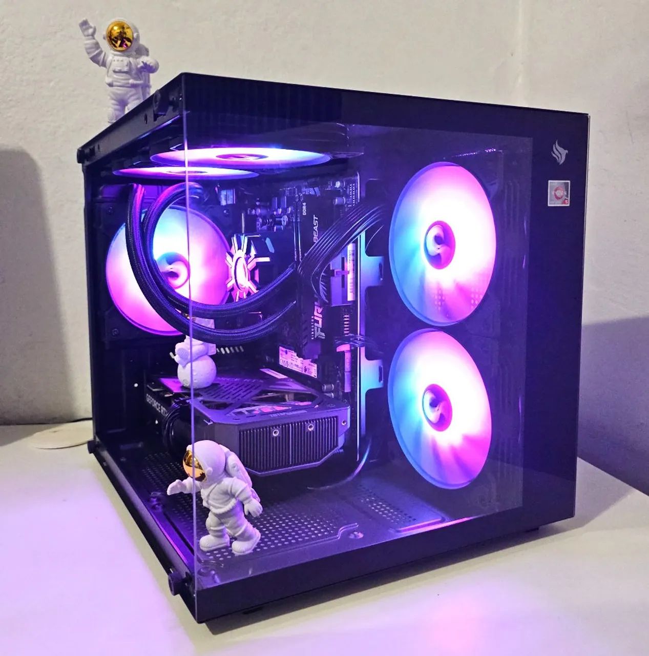 PC Gamer Top!!!  Ryzen 5 5600X + RTX5060 + 16GB DDR4 + 1TB NVME + wi-fi e Bluetooth!!! - Foto 4