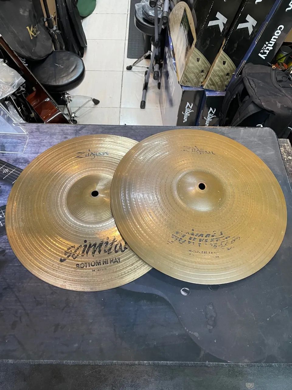 Hi Hat Zildjian Scimitar 14 polegadas