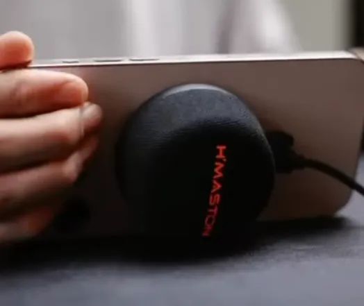 CAIXA DE SOM 15W INDUÇÃO H MASTON AM55 SUPORTE MESA COM CARREGAMENTO MAGNETICO - Foto 4