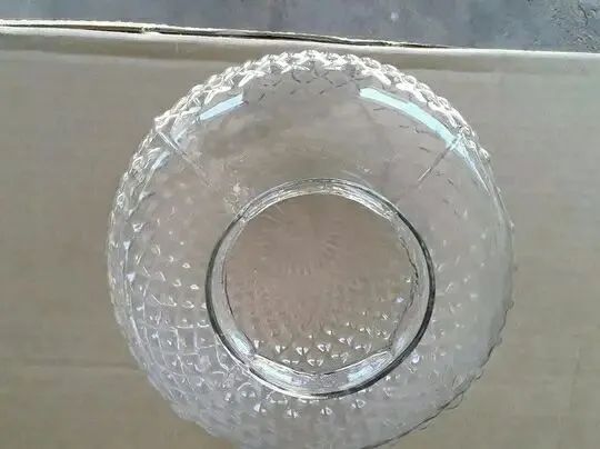 Cúpula ou Luminária de Vidro Vintage Modelo Drops.  - Foto 2
