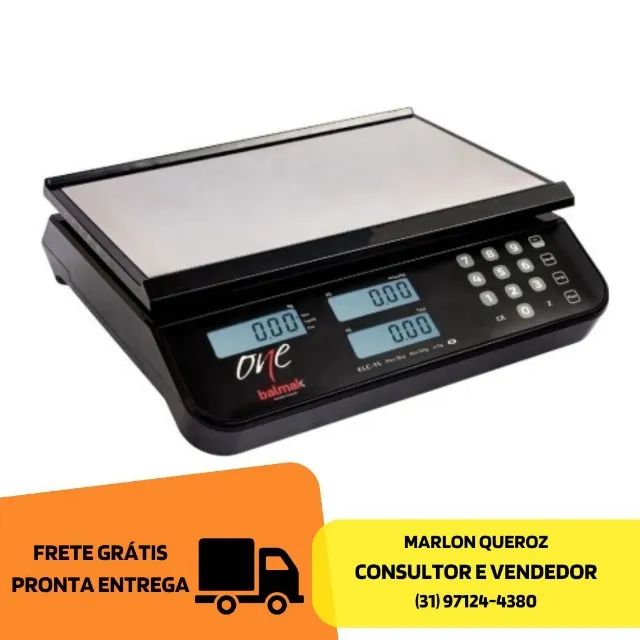 Balança Comercial 30KG Balmak Nova