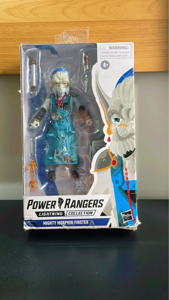 Boneco Finster - Power Rangers Lightning Collection