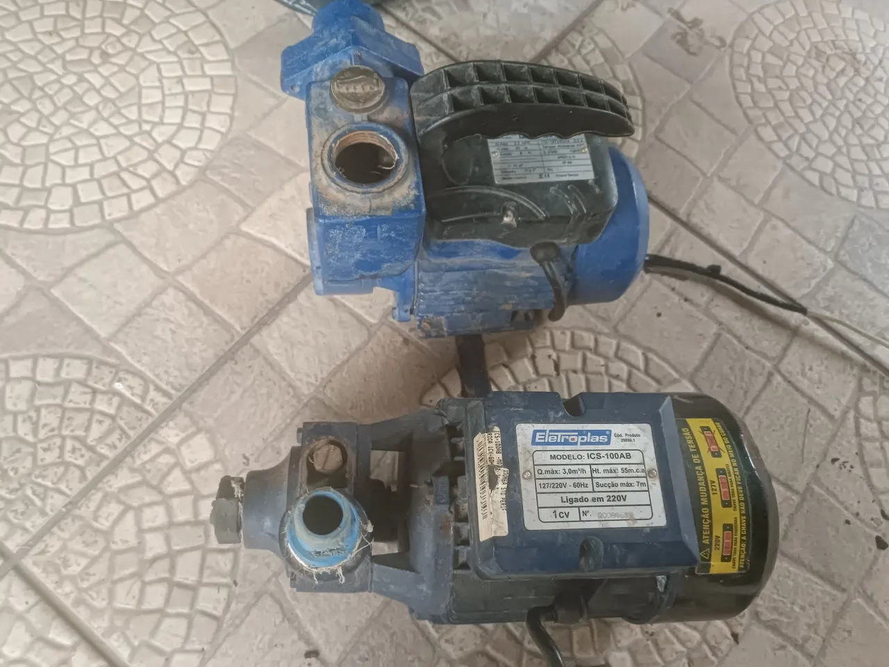 Bomba d'água Eletroplas ICS-100AB 1cv