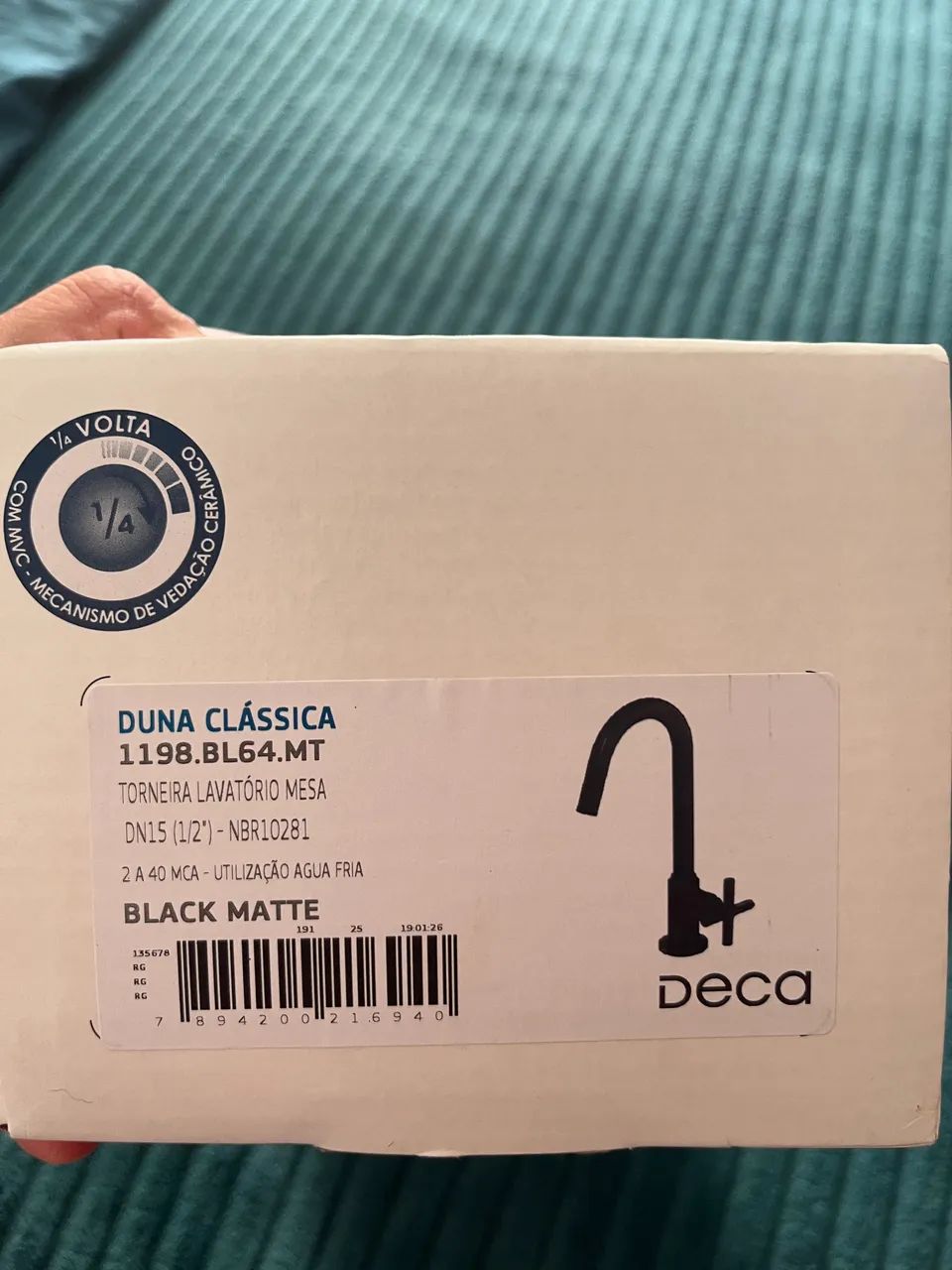 Deca Duna Classic Faucet Black matte64363475671043123