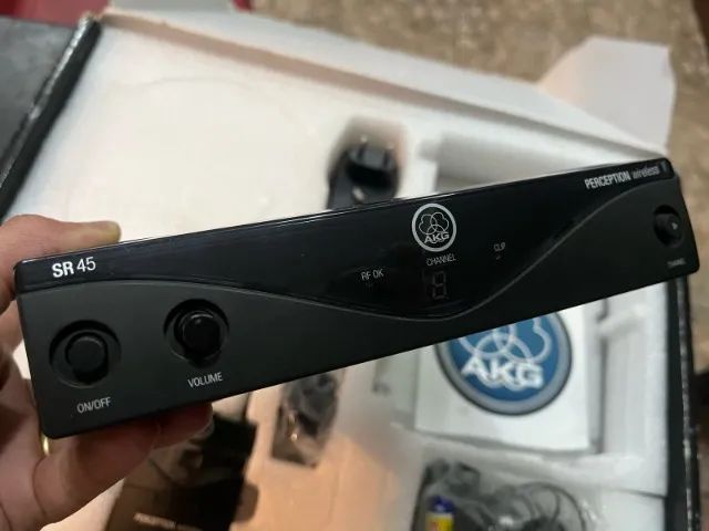 Microfone Lapela AKG sem fio - Foto 3