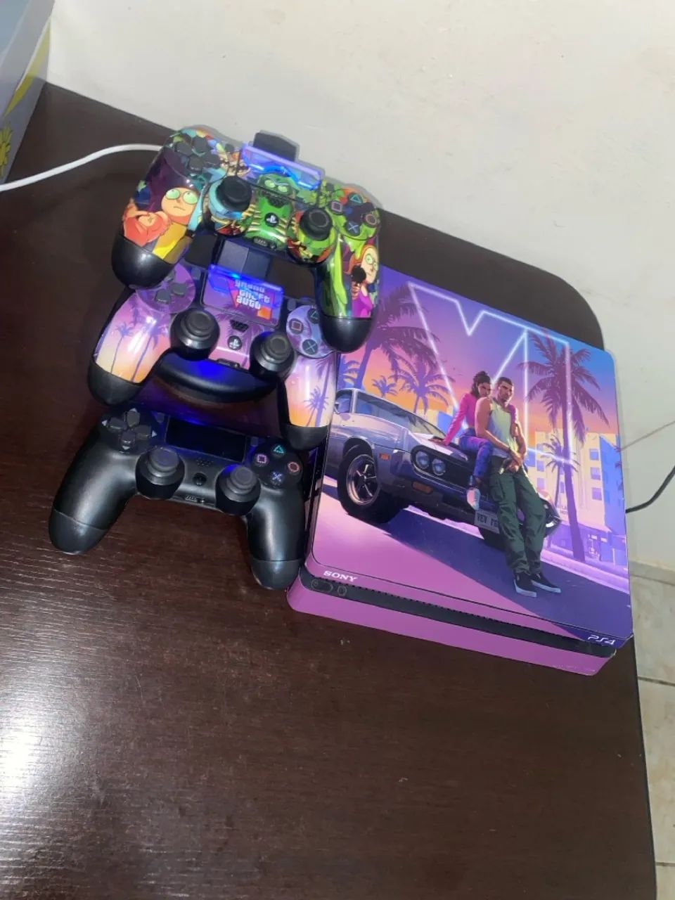 PlayStation 4 500GB + Acessórios - Oportunidade! - Foto 4
