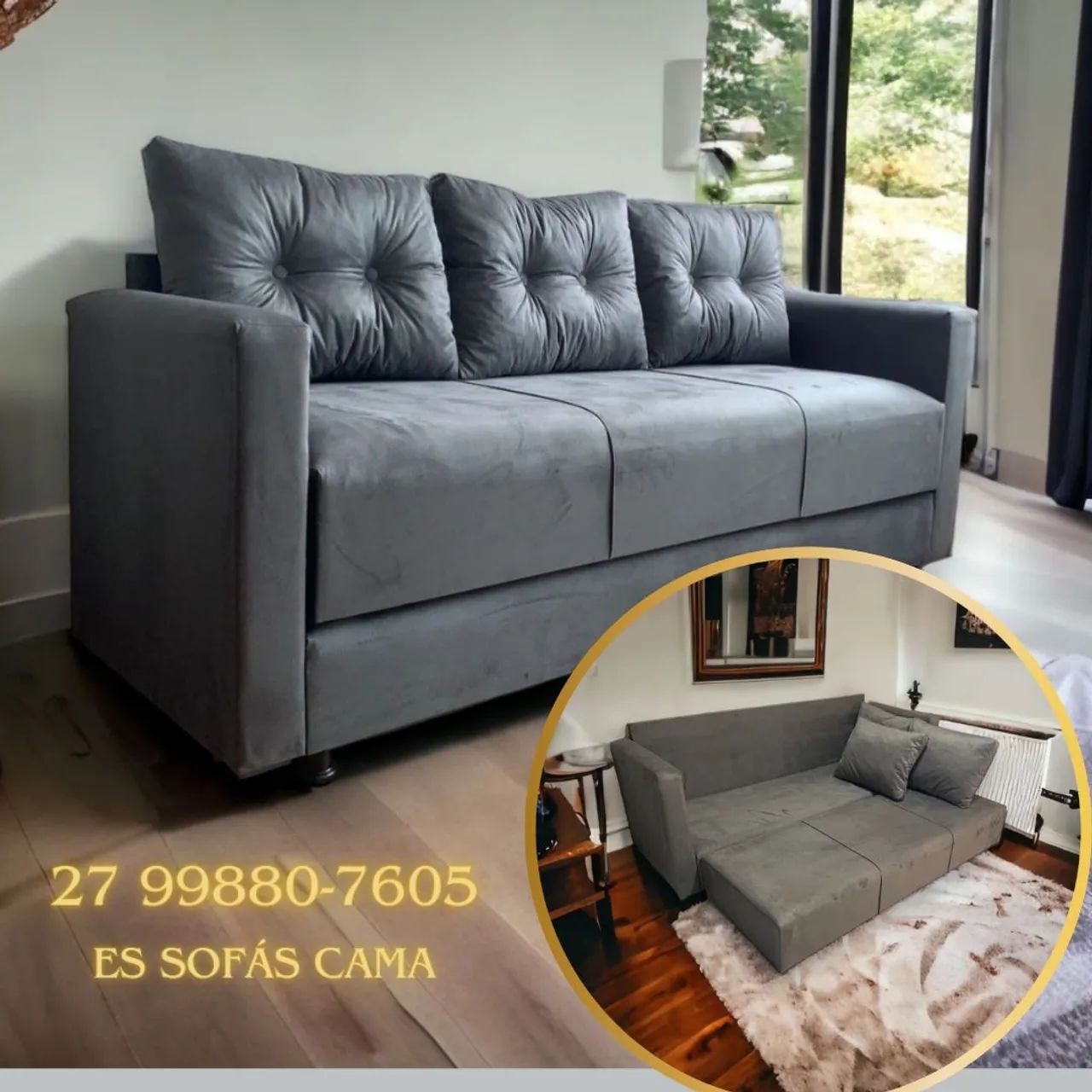 Lindos Sofás novos a partir de R$ 599,90