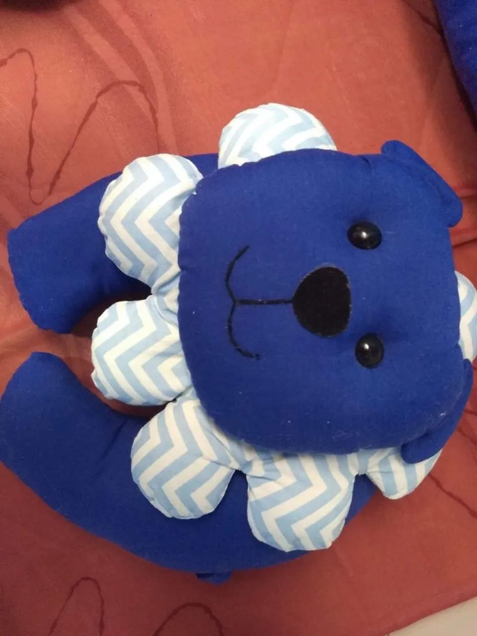 Kit de almofadas para bebê - Elefante, leão e nuvem - Foto 4
