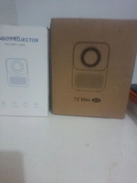 Projetor Portátil T2 Max - Novo New, LACRADO