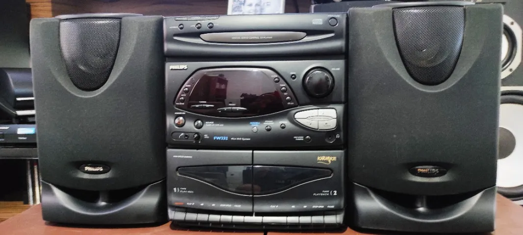 mini systyem philips FW332 bem cuidado