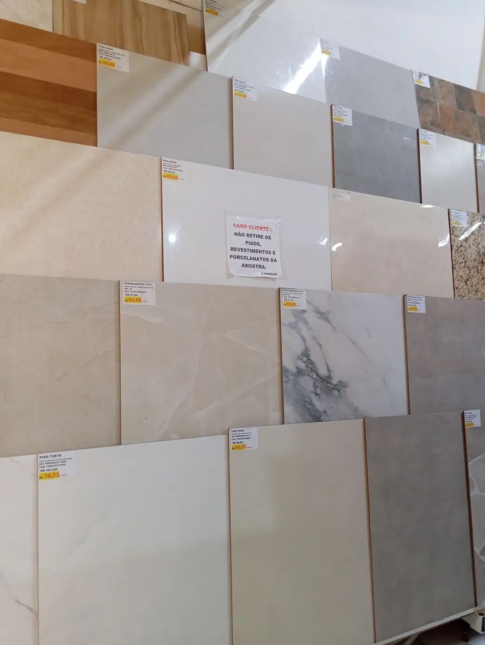 Pisos Cerâmicos e Porcelanatos - Diversos Modelos - Foto 5