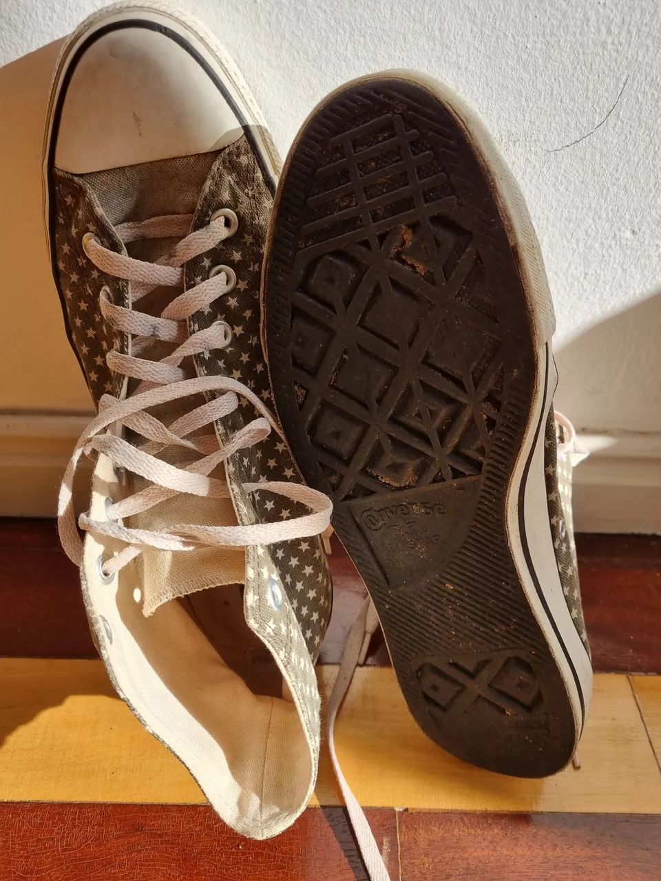 Tênis Converse All Star Estampa de Estrelas Número 41 - Foto 3