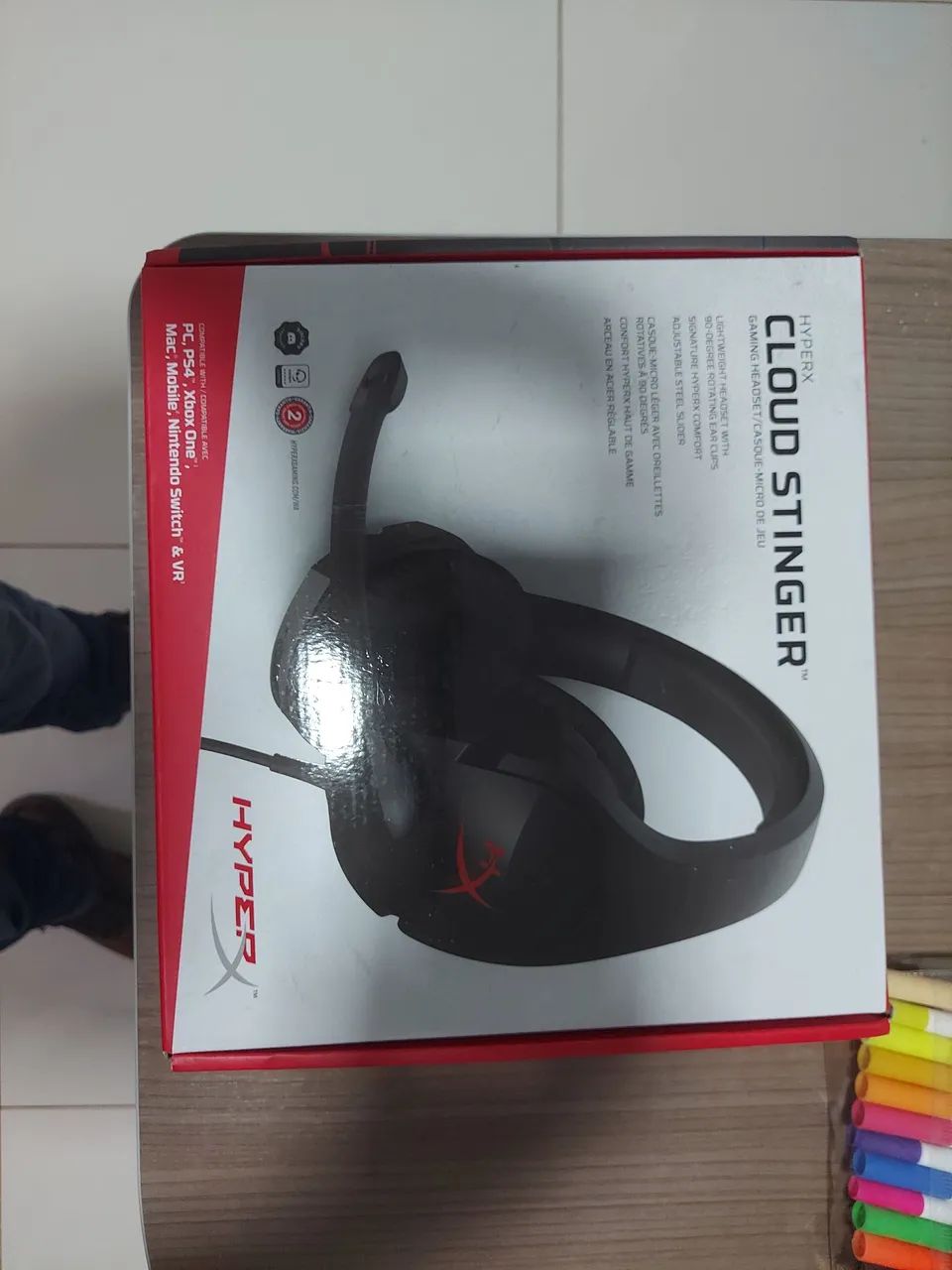 Headset hyperx cloud stinger NOVO - Foto 2