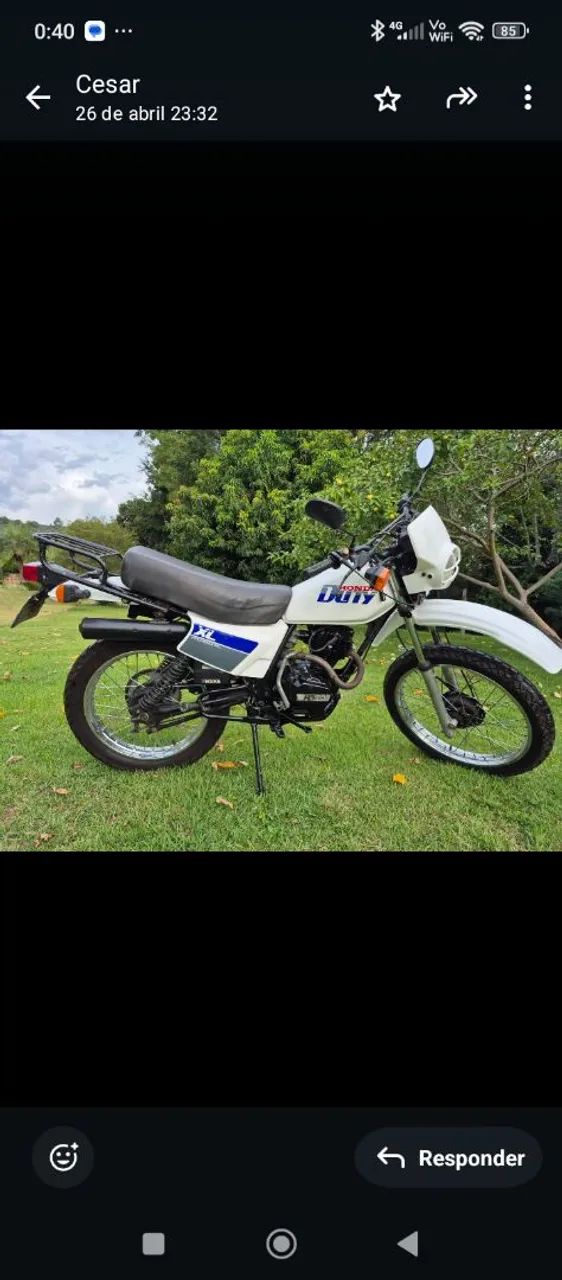 Honda XL 125 mini Cross  - Foto 3