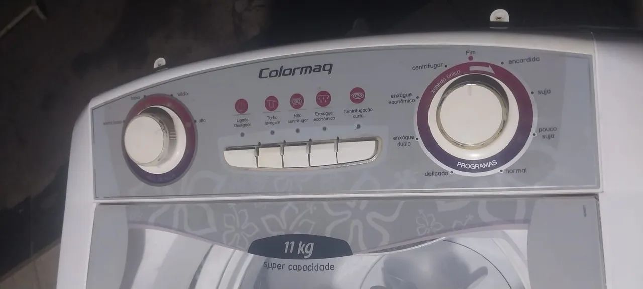 Máquina de lavar Colormaq 11kg funcionando perfeitamente. LEIA I ANÚNCIO POR FAVOR!!!! - Foto 6