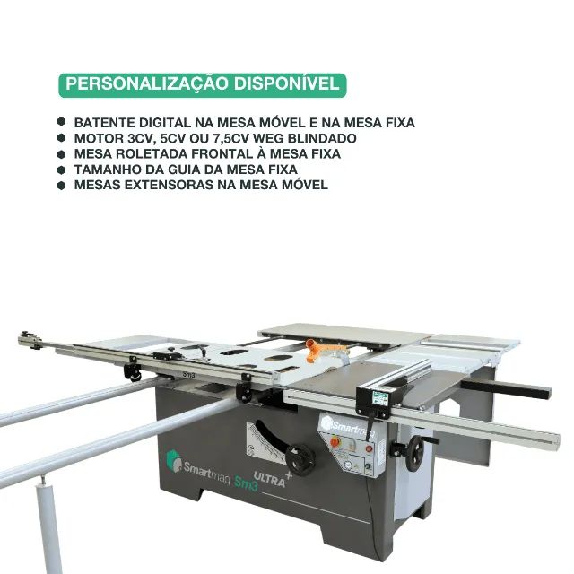 Esquadrejadeira Smartmaq Sm3 Ultra+ corte 3.000mm - Foto 6
