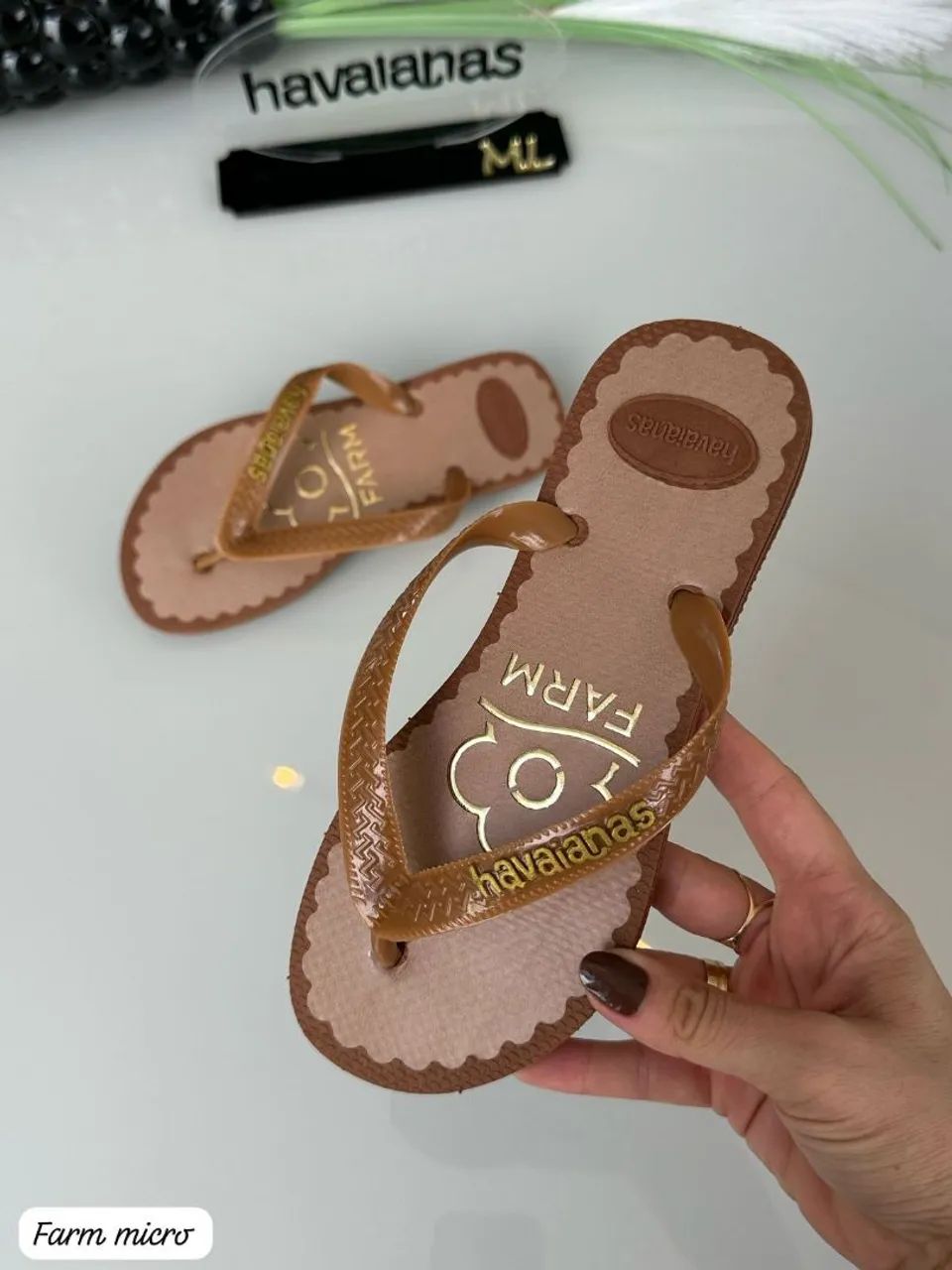 Havaianas Farm Colorida - Tamanho 37/38 - Foto 3