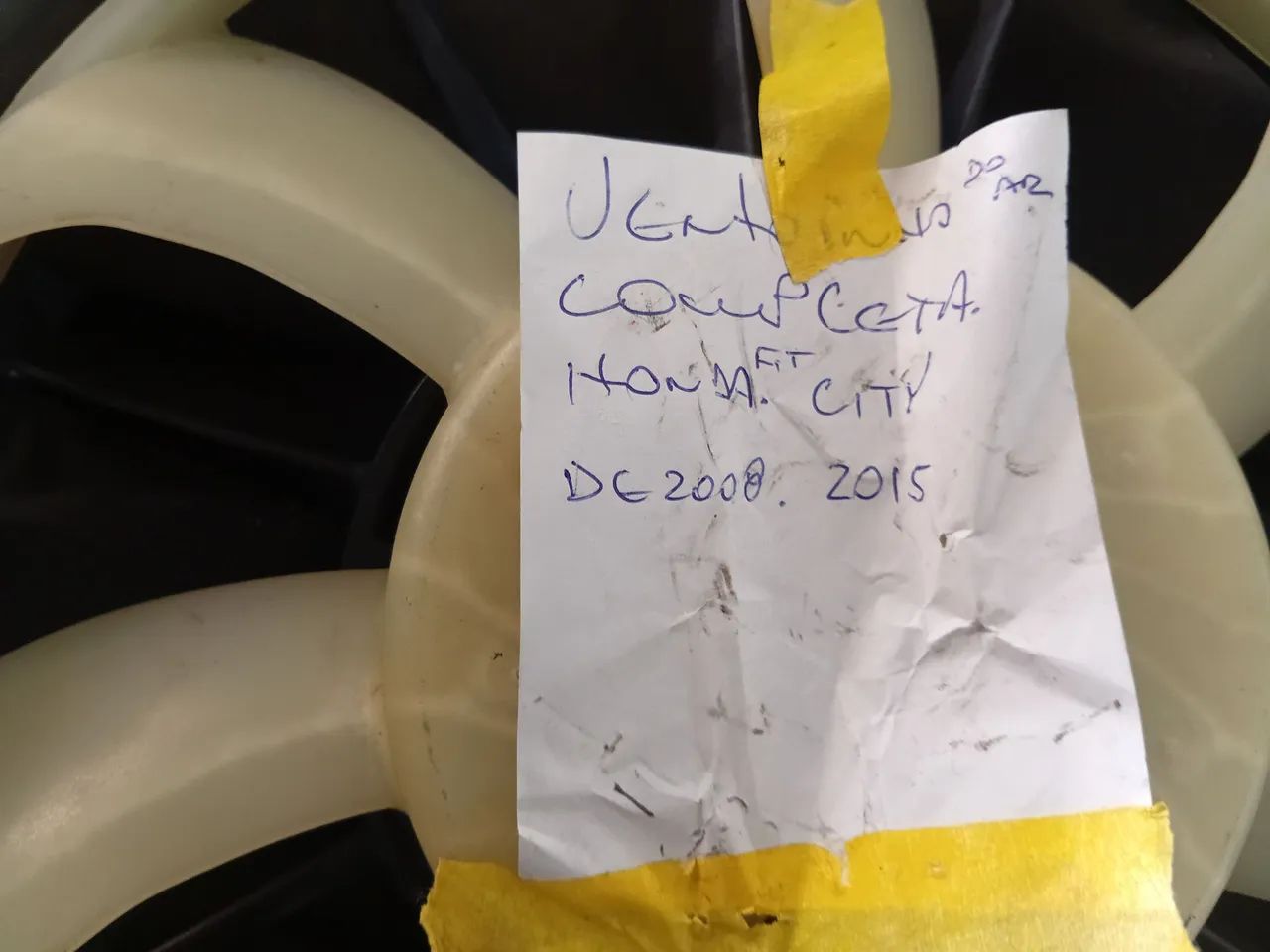 Par de ventoinha elétrica Honda Fit e City e projetos  - Foto 5
