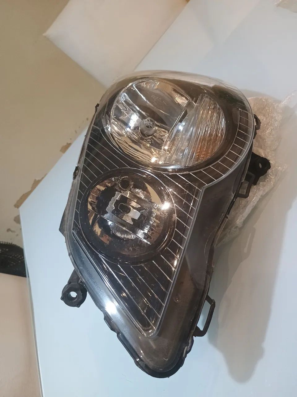 Farol polo máscara negra lado esquerdo!64175979326595120