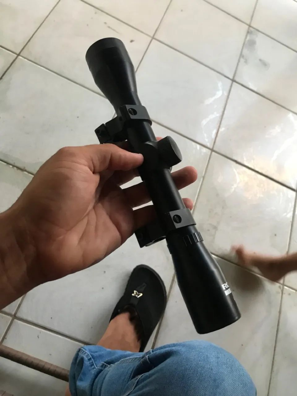 Mira Telescópica Rossi 4x32 Nova! - Foto 3