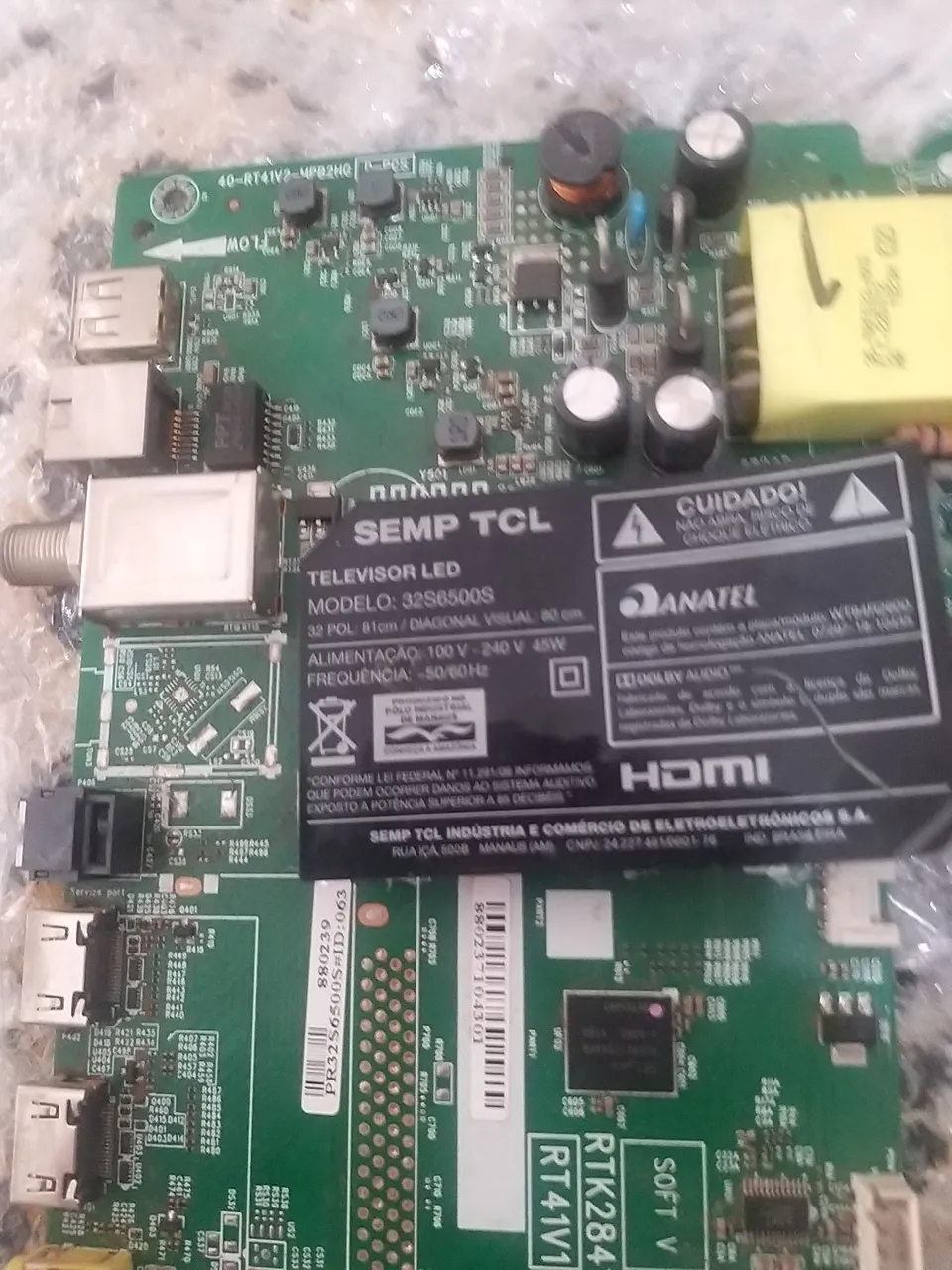 Placa Principal TV Semp TCL 32S6500S