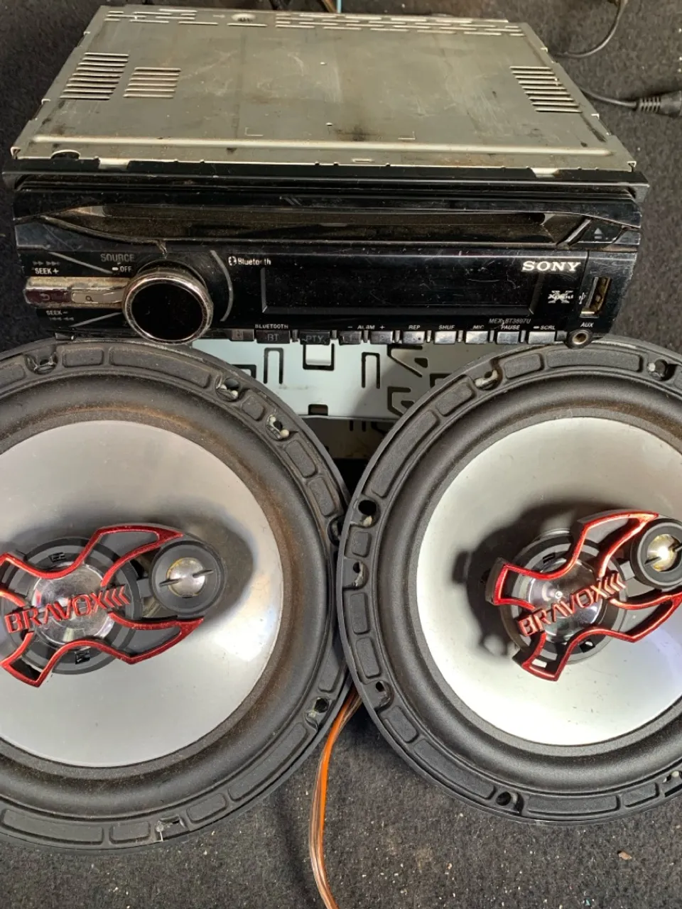 Som automotivo Sony - toca CD