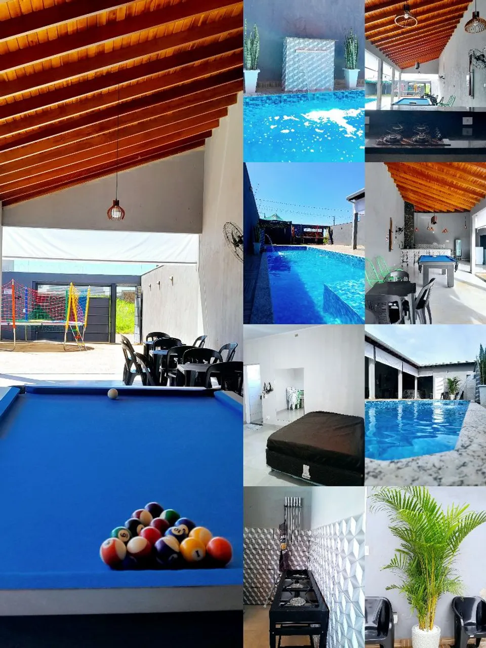 Casa com piscina para alugar.