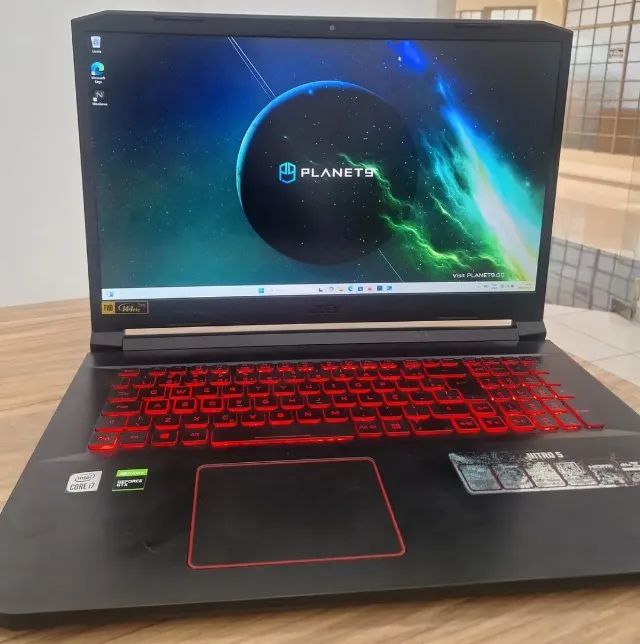 Acer Nitro 5 Gamer - i7 10ª Geração | 16GB RAM | GTX 1650 4GB | SSD + HD | Tela 144Hz 3ms - Foto 2