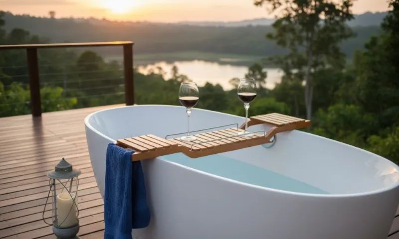 BANDEJAS PARA BANHEIRAS, SPAS E OFURÔS - MADEIRA CEDRO ROSA PREMIUM IMPORTADA - Foto 5