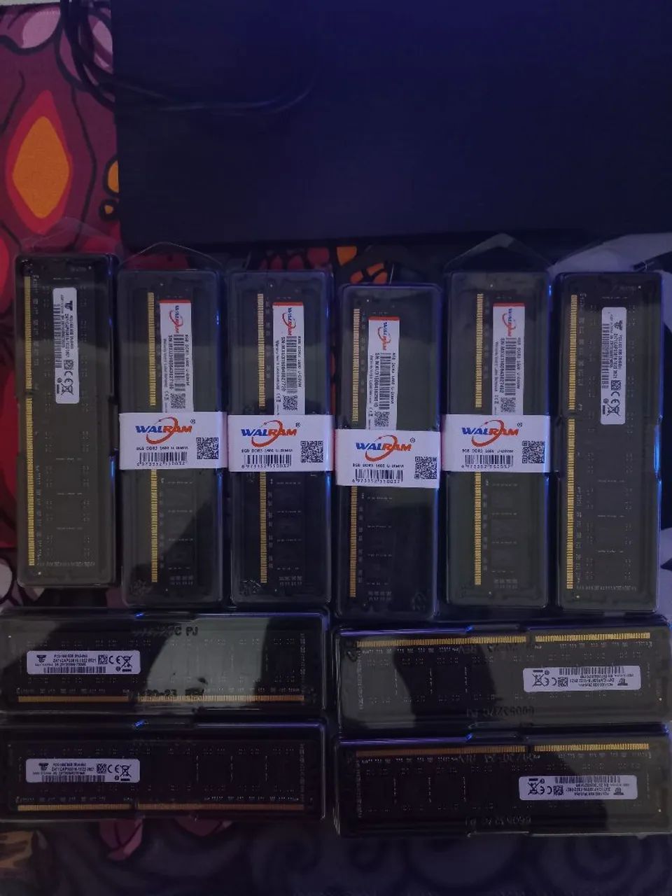 Memória Ram DDR3 8gb 1600mhz (lacradas)