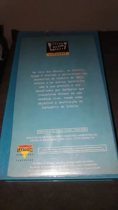 Cavaleiros do Zodiaco Fita VHS, de vídeo, original, bom estado, Envio. - Foto 5