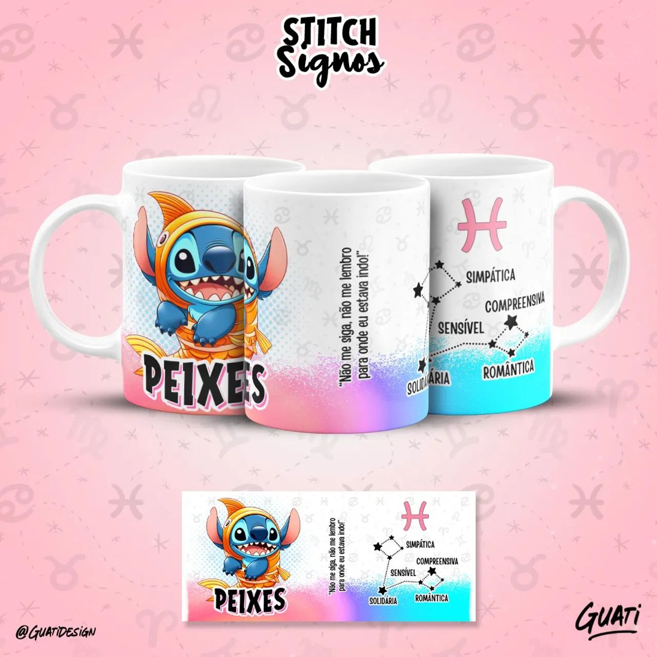 Caneca Stitch Signos  - Foto 2