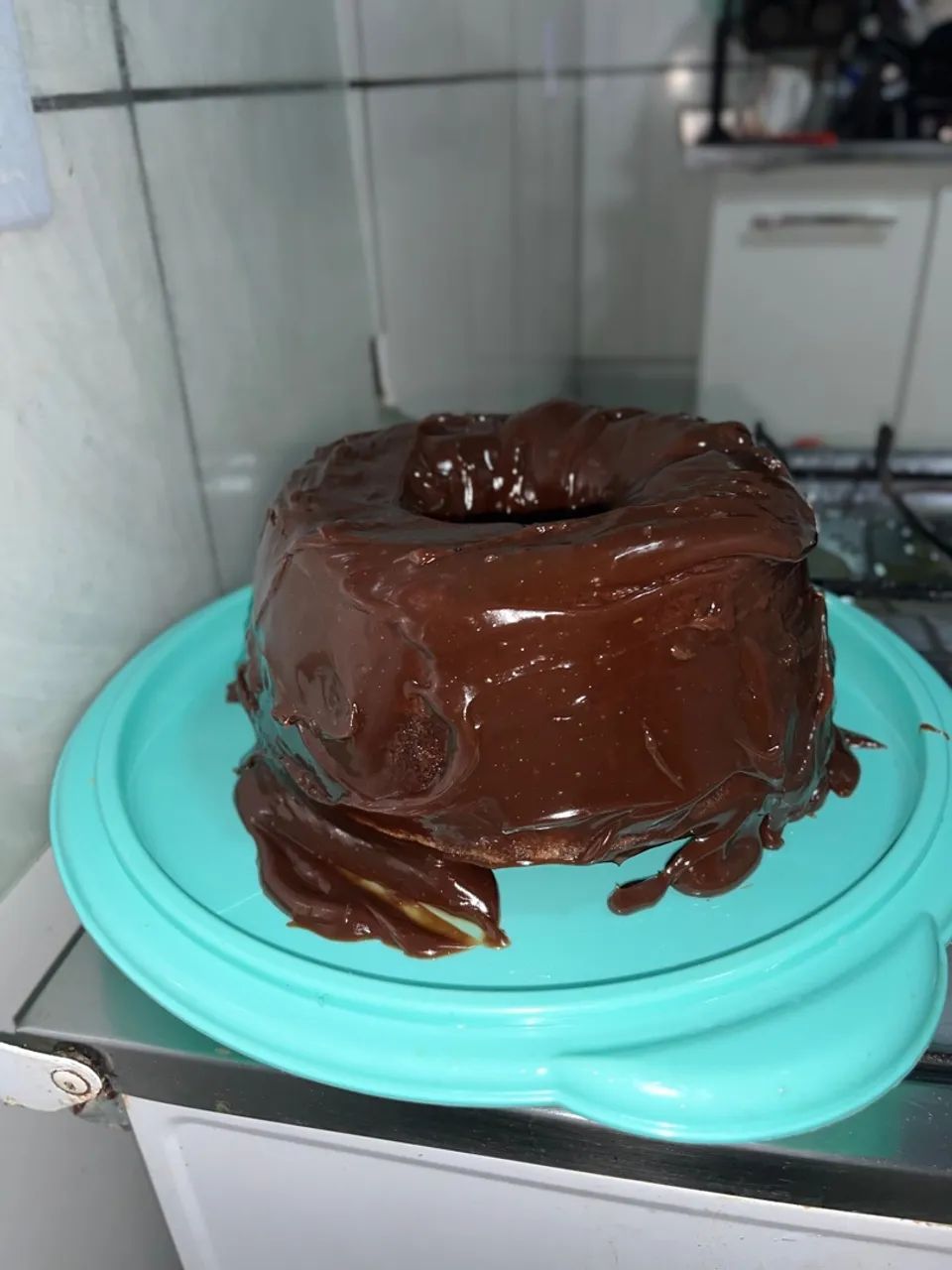 Bolo de chocolate caseiro, irresistível! - Foto 2