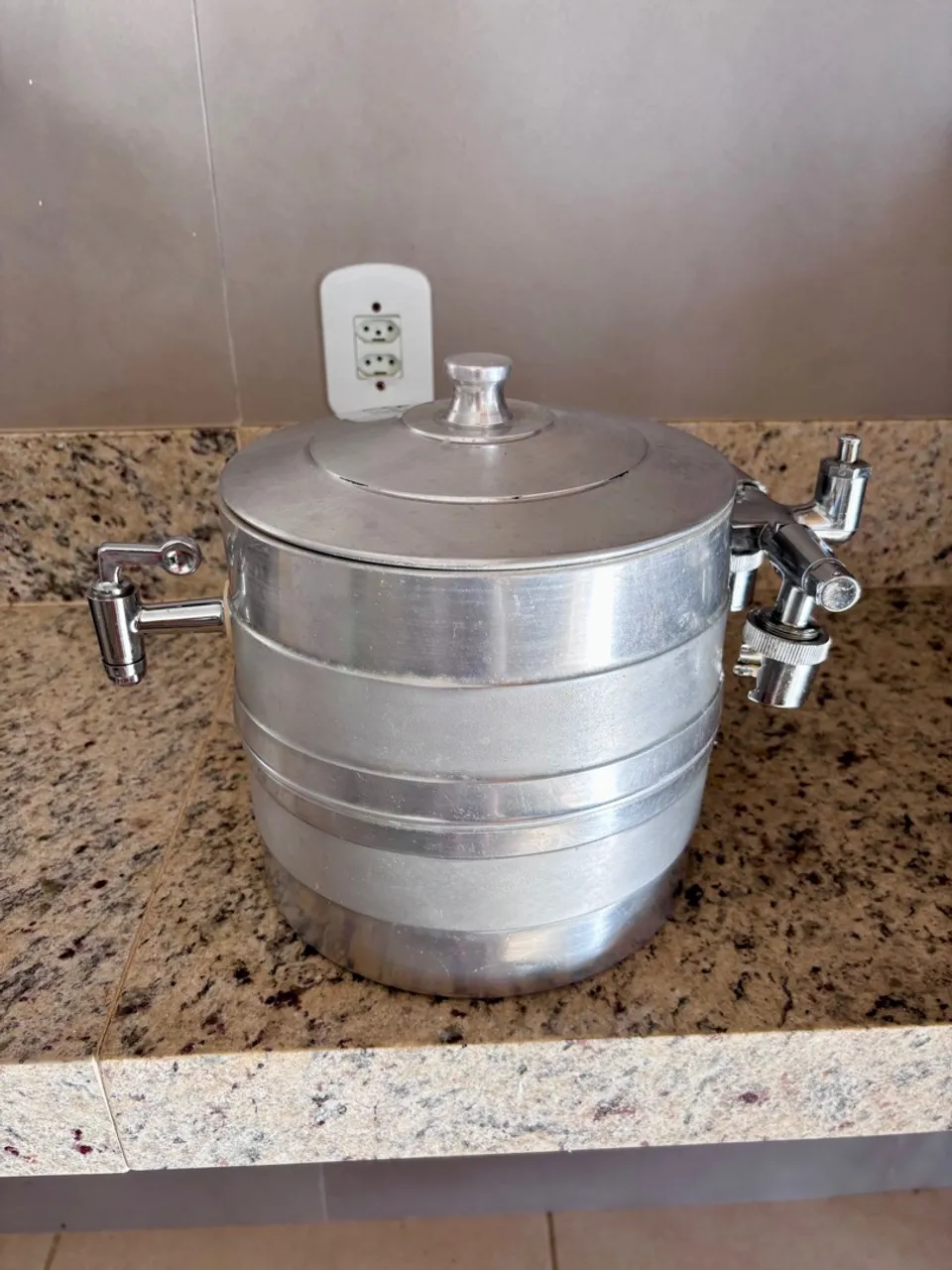 Chopeira portátil de alumínio para área externa