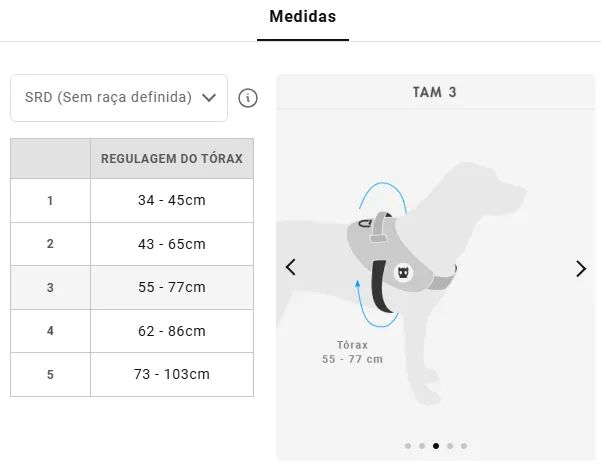 Peitoral para Cães Zee.Dog FlyHarness Vortex Tamanho 3